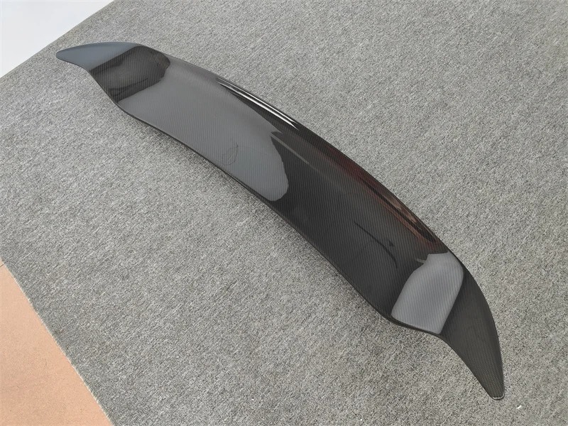 For  650S MP4 12C Dry Carbon Fiber Rear Spoiler V-style Body Kit Front Bumper Edge Rear Diffuser Side Skirts
